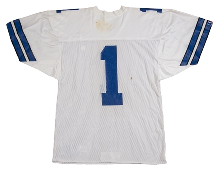 1990 Emmitt Smith Cowboys Used Practice Jersey (MEARS)